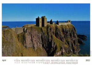 Burgen 2022 - White Edition - Timokrates Kalender, Wandkalender, Bildkalender - DIN A4 (ca. 30 x 21 cm)