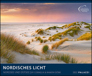 Nordisches Licht 2022 - Bild-Kalender - Wand-Planer - 60x50