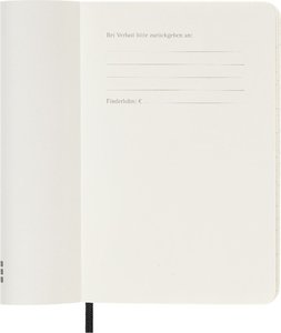 Moleskine 12 Monate Wochen Notizkalender Deutsch 2025, Pocket/A6