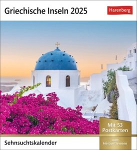 Griechische Inseln Sehnsuchtskalender 2025