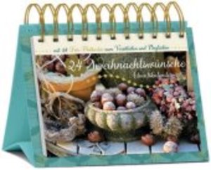 24 Weihnachtswünsche, Tisch-Adventskalender