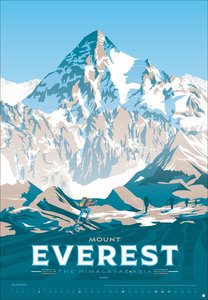 Travel the World Posterkalender 2026