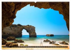 ALGARVE - Urlaub für die Seele (hochwertiger Premium Wandkalender 2024 DIN A2 quer), Kunstdruck in Hochglanz