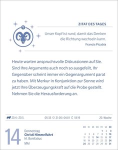 Widder Sternzeichenkalender 2026