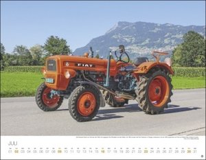 Traktoren Posterkalender 2023. Exklusiver Wandkalender mit 12 beeindruckenden Traktoren. Hochwertiger Foto-Kalender 2023. Von Lanz über Porsche bis John Deere. 44x34 cm.