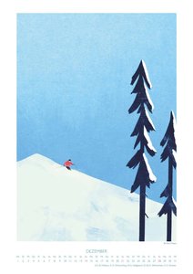 Feeling Nature 2025 – Outdoor-Illustrationen von Henry Rivers – Kalender von DUMONT– Wand-Kalender – 29,7 x 42 cm
