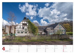 Burscheid 2023 Bildkalender A3 quer, spiralgebunden