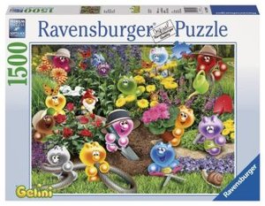 Ravensburger 16260 - Gelini Gartenarbeit, Puzzle, 1500 Teile