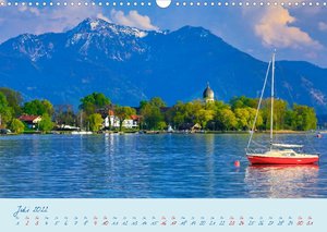 Die Seen Oberbayerns Juwelen der Natur (Wandkalender 2022 DIN A3 quer)