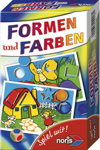 Noris 606094218 - Formen und Farben Kinderspiel, SPIEL MIT!