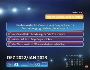 Wer weiß denn sowas? Tagesabreißkalender 2023. Kultiger Wissens-Kalender 2023 mit Kai Pflaume. Tischkalender, Abreißkalender für jeden Tag.