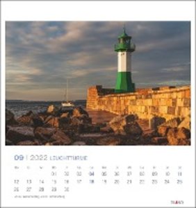 Leuchttürme Postkartenkalender  - 2022
