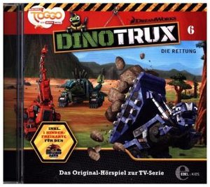 Dinotrux - Die Rettung, 1 Audio-CD