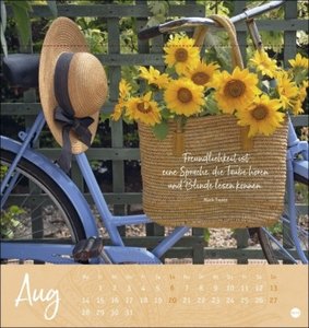 Tage voller Glück Postkartenkalender 2023. Kalender mit Postkarten zum Sammeln und Verschicken. Inspirierende Fotos mit Sprüchen. Fotokalender zum Aufstellen. Wandkalender 2023