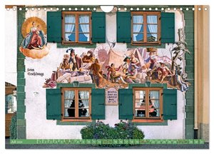 Mittenwald - Perle des Werdenfelser Landes (Wandkalender 2024 DIN A4 quer), CALVENDO Monatskalender