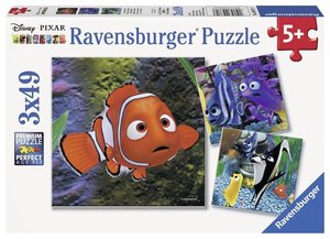 Ravensburger 09401 - Im Aquarium, Puzzle, 3x49 Teile
