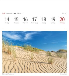 Farben der Natur Postkartenkalender 2025