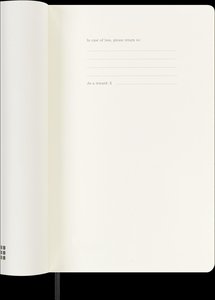 Moleskine 12 Monate Tagesnotizkalender 2025, L/A5