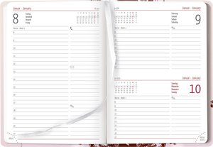 Mini-Buchkalender Style Hummingbird Tree 2025 - Taschen-Kalender A6 - Kolibri - Day By Day - 352 Seiten - Notiz-Buch - Alpha Edition