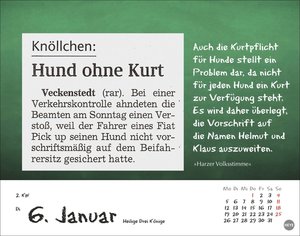 Bastian Sick Tagesabreißkalender 2026