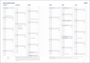 Cheftimer A5 mit Wochenkalender. Schwarzer Terminkalender 2023. Buch-Kalender mit Lesebändchen und Eckperformation. Wattierter Taschenkalender zum Planen von Terminen.