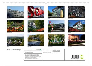 Solinger Bilderbogen 2024 (hochwertiger Premium Wandkalender 2024 DIN A2 quer), Kunstdruck in Hochglanz