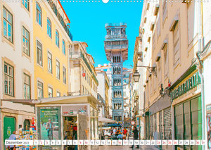 Lissabon - Stadt mit besonderem Zauber (Wandkalender 2023 DIN A2 quer)