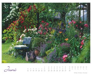 Im Rosengarten 2025 - DUMONT Garten-Kalender - Querformat 52 x 42,5 cm - Spiralbindung