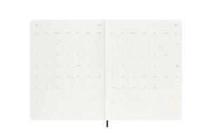 Moleskine 18 Monate Wochen Notizkalender 2022/2023, XL, Schwarz