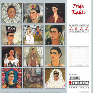 Tushita Jahreskalender Frida Kahlo 2022