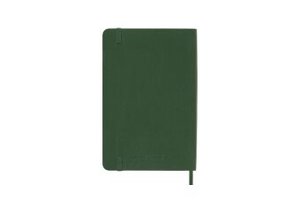 Moleskine 12 Monate Wochen Notizkalender 2024, Pocket/A6, Myrtengrün