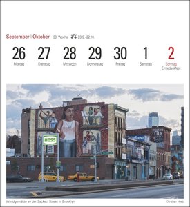 New York Kalender 2022