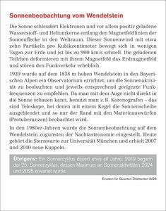 Einstein für Quanten-Dilettanten Tagesabreißkalender 2026