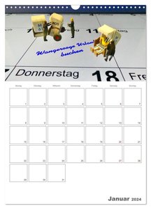 Wangerooge - Glücksort für Groß und Klein (Wandkalender 2024 DIN A3 hoch), CALVENDO Monatskalender