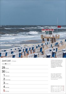 Sylt Wochenplaner 2026 - Eine Reise in 53 Bildern