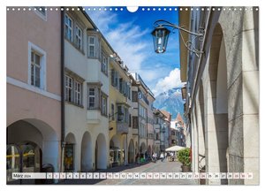 MERAN Idyllische Altstadt (Wandkalender 2024 DIN A3 quer), CALVENDO Monatskalender
