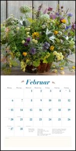 Blumenliebe 2023 – Broschürenkalender – Mit Gedichten – Format 30 x 30 cm