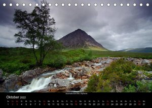 Schottland (Tischkalender 2022 DIN A5 quer)