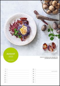 Salate der Superlative 2023 - Bild-Kalender 23,7 x 34 cm - Küchen-Kalender - gesunde Ernährung - leckere Gerichte