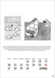 Loriot Heile Welt Halbmonatskalender 2026