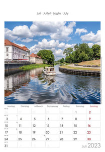 Berlin & Brandenburg 2023 - Bild-Kalender 23,7x34 cm - Regional-Kalender - Wandkalender - mit Platz für Notizen - Alpha Edition