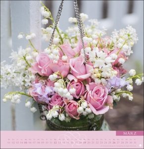 Rosenduftkalender 2023. Duftender Posterkalender für die Wand mit 12 prachtvollen Fotos der schönsten Rosen. Dekorativer Wandkalender mit Tipps und Rezepten