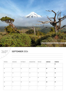 360° Neuseeland Broschürenkalender 2024