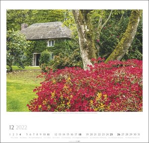 Englische Parks & Cottages Kalender 2022
