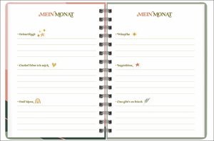 Happiness blooms from within Spiral-Kalenderbuch A5 Kalender 2022