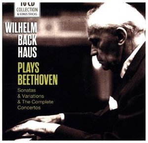 Wilhelm Backhaus plays Beethoven, 10 Audio-CDs