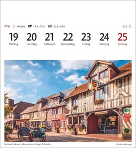 Bretagne & Normandie Sehnsuchtskalender 2025