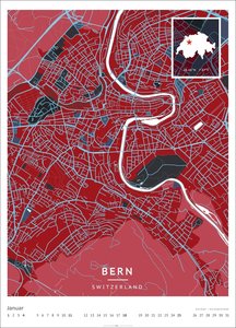 Map Art Kalender 2026