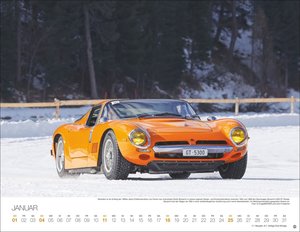 Legendäre Autos Posterkalender 2026
