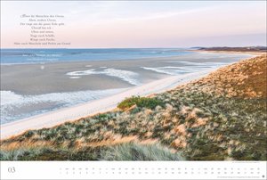 Deutschlands Küsten - Ein literarischer Spaziergang Kalender 2026 - Ein literarischer Spaziergang